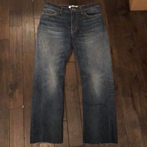 Tre straight leg cropped jeans